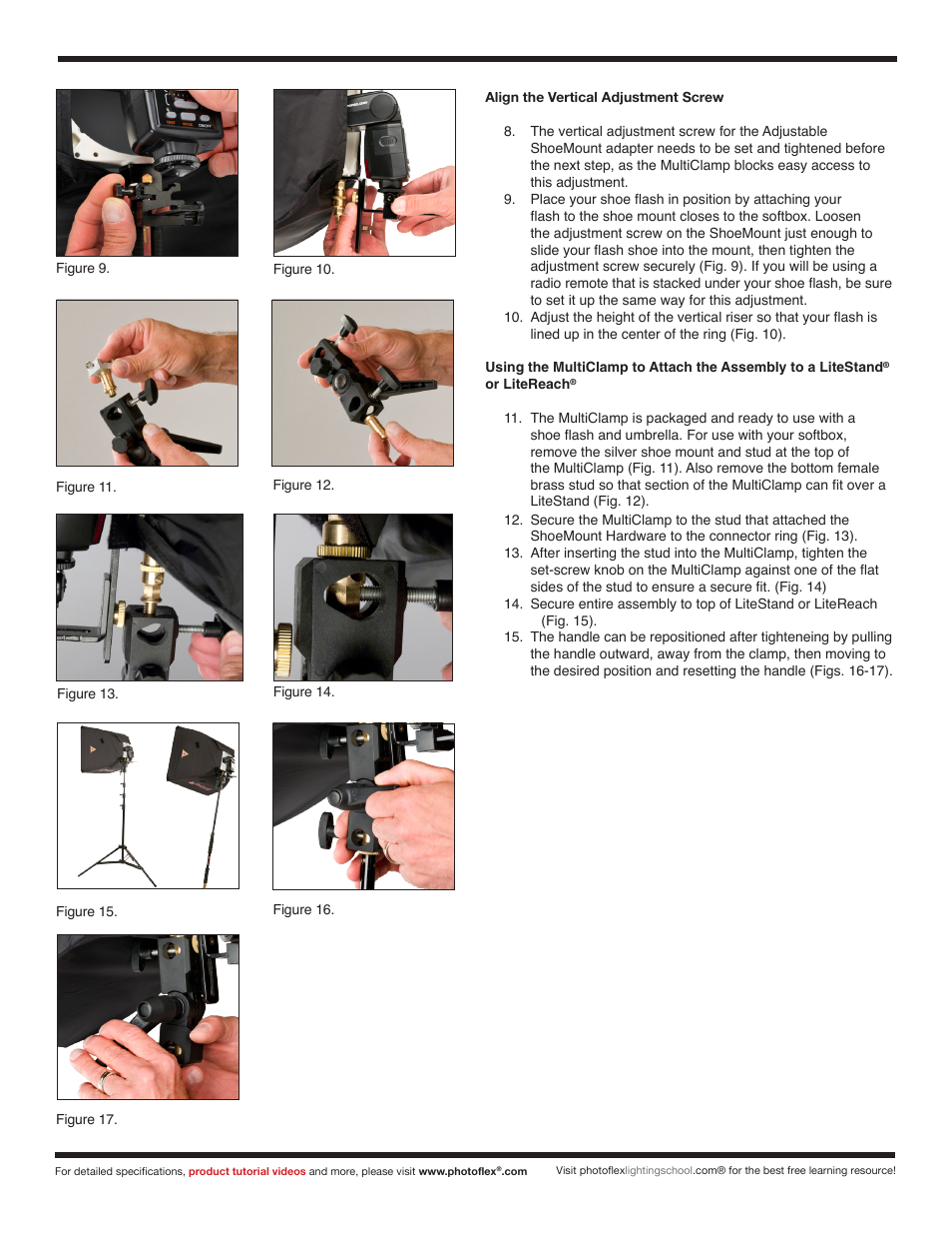 Photoflex FV-XTXS222KIT Extra Small LiteDome Basic Kit User Manual | Page 2 / 3