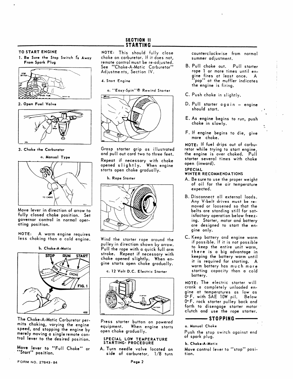 Briggs & Stratton Model 2142300 User Manual | Page 4 / 8