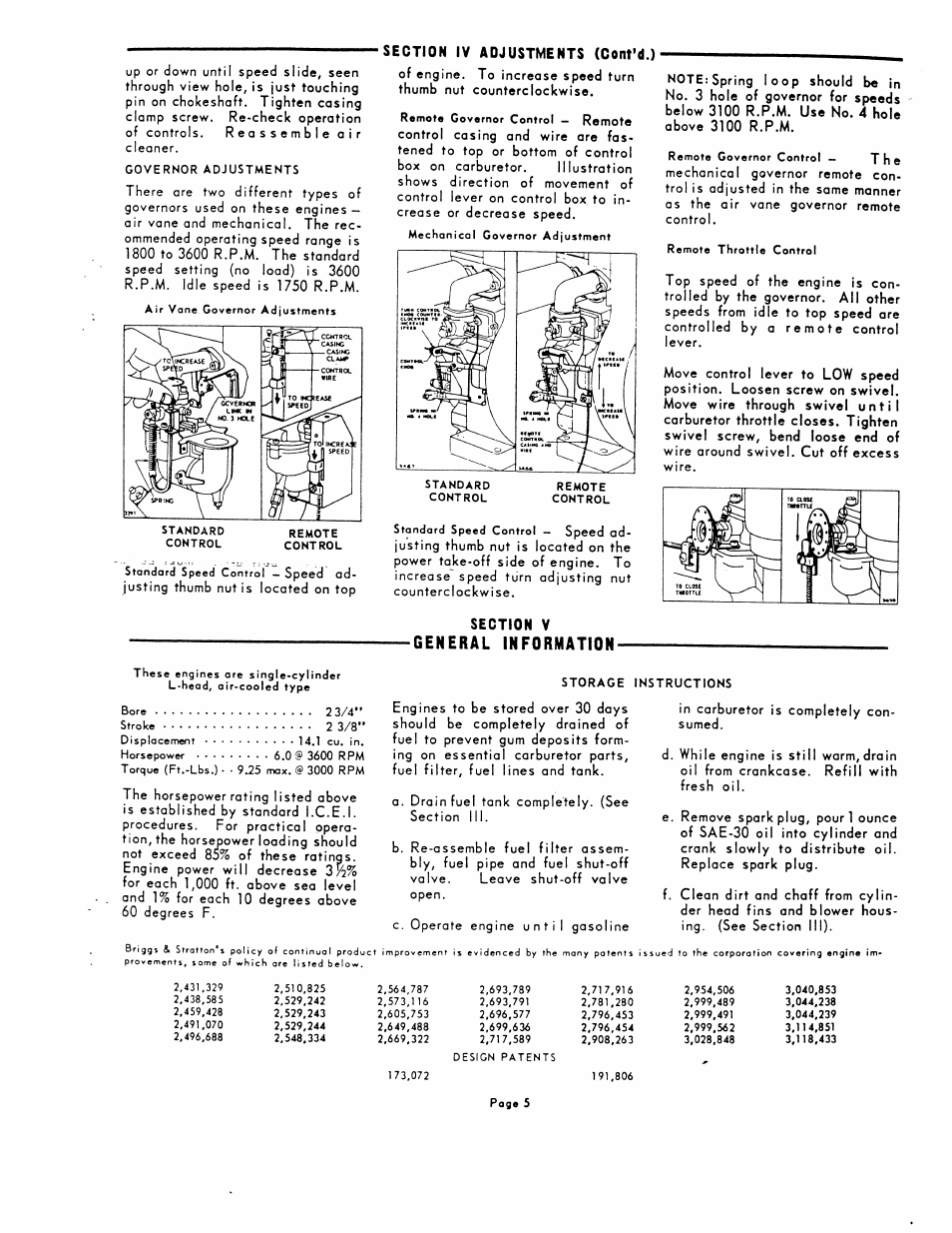 Briggs & Stratton Model 2142300 User Manual | Page 7 / 8