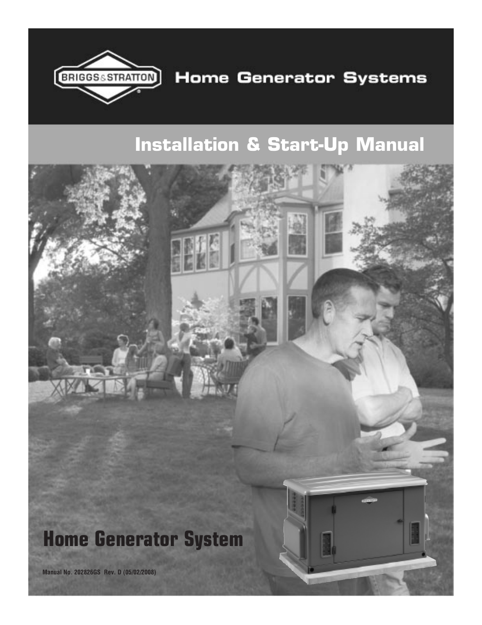 Briggs & Stratton 202826GS User Manual | 56 pages