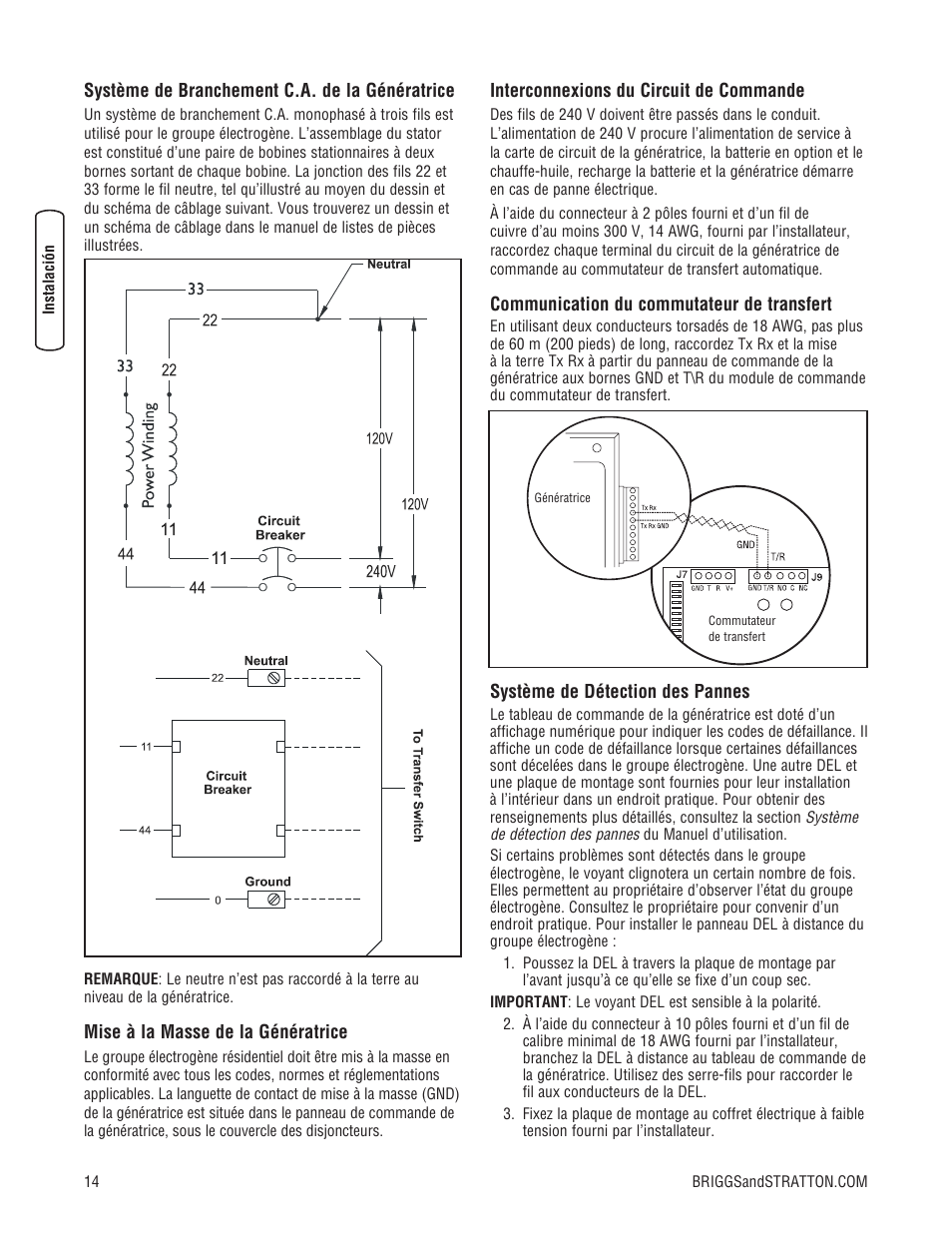 Briggs & Stratton 202826GS User Manual | Page 52 / 56