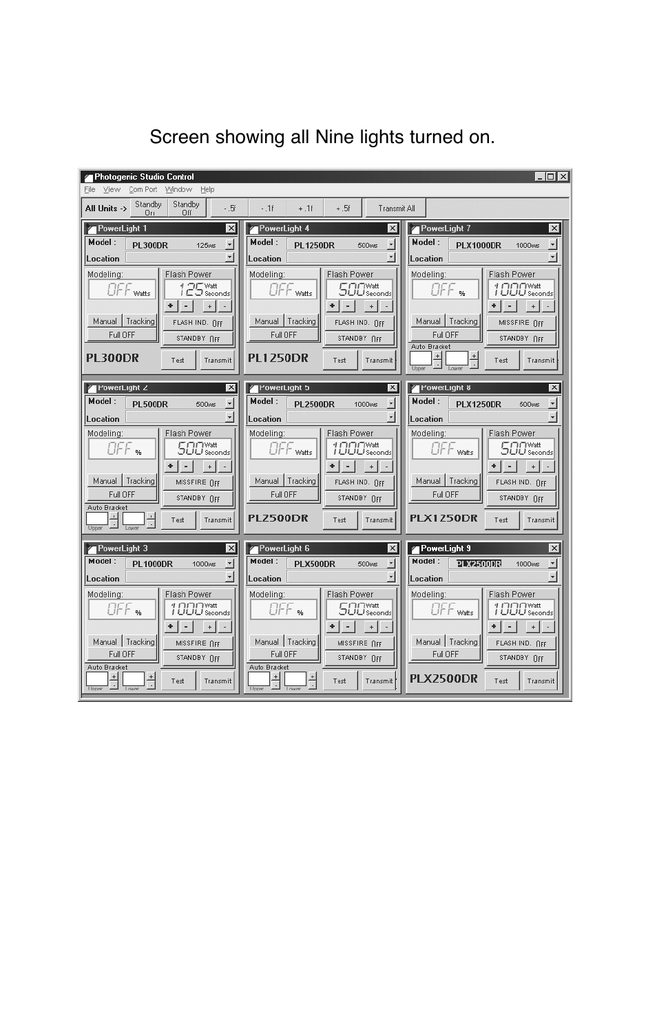 Photogenic Professional Lighting PLCPTR II User Manual | Page 11 / 12