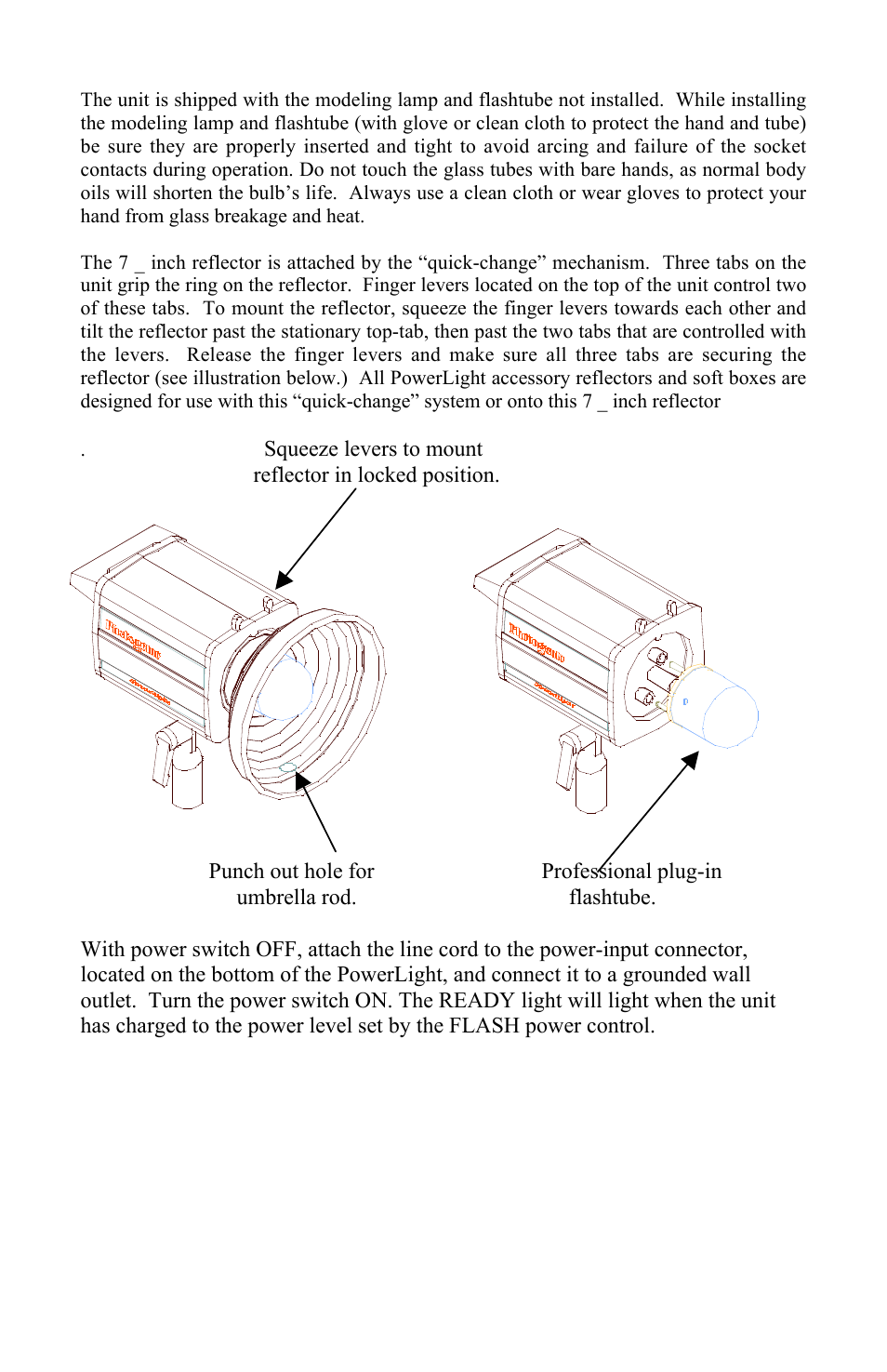 Photogenic Professional Lighting Radio Sync Solair User Manual | Page 4 / 24