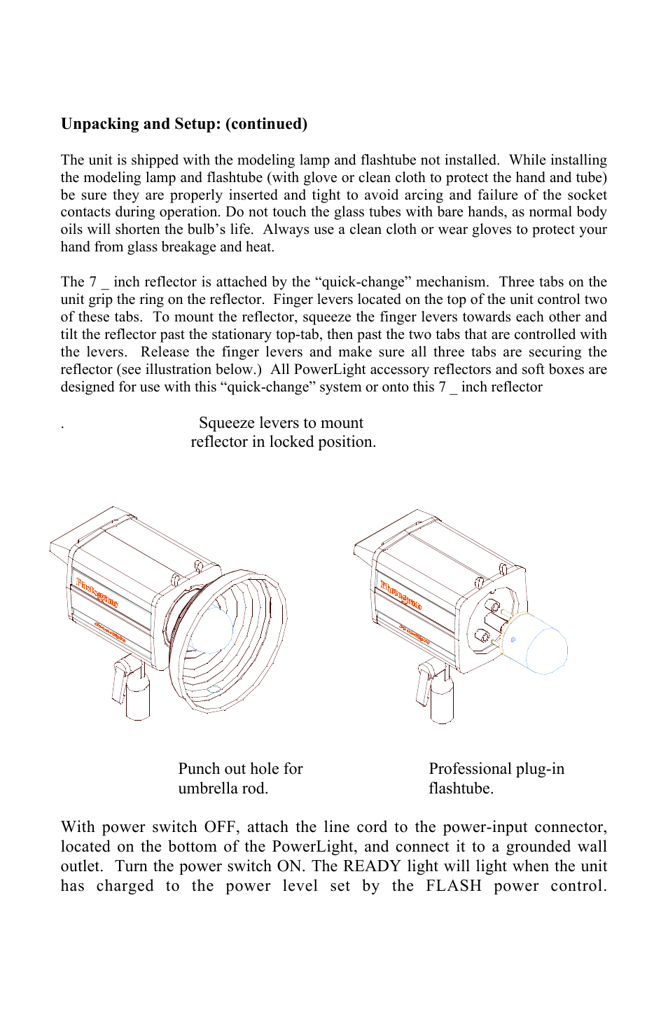 Photogenic Professional Lighting Solair User Manual | Page 4 / 24