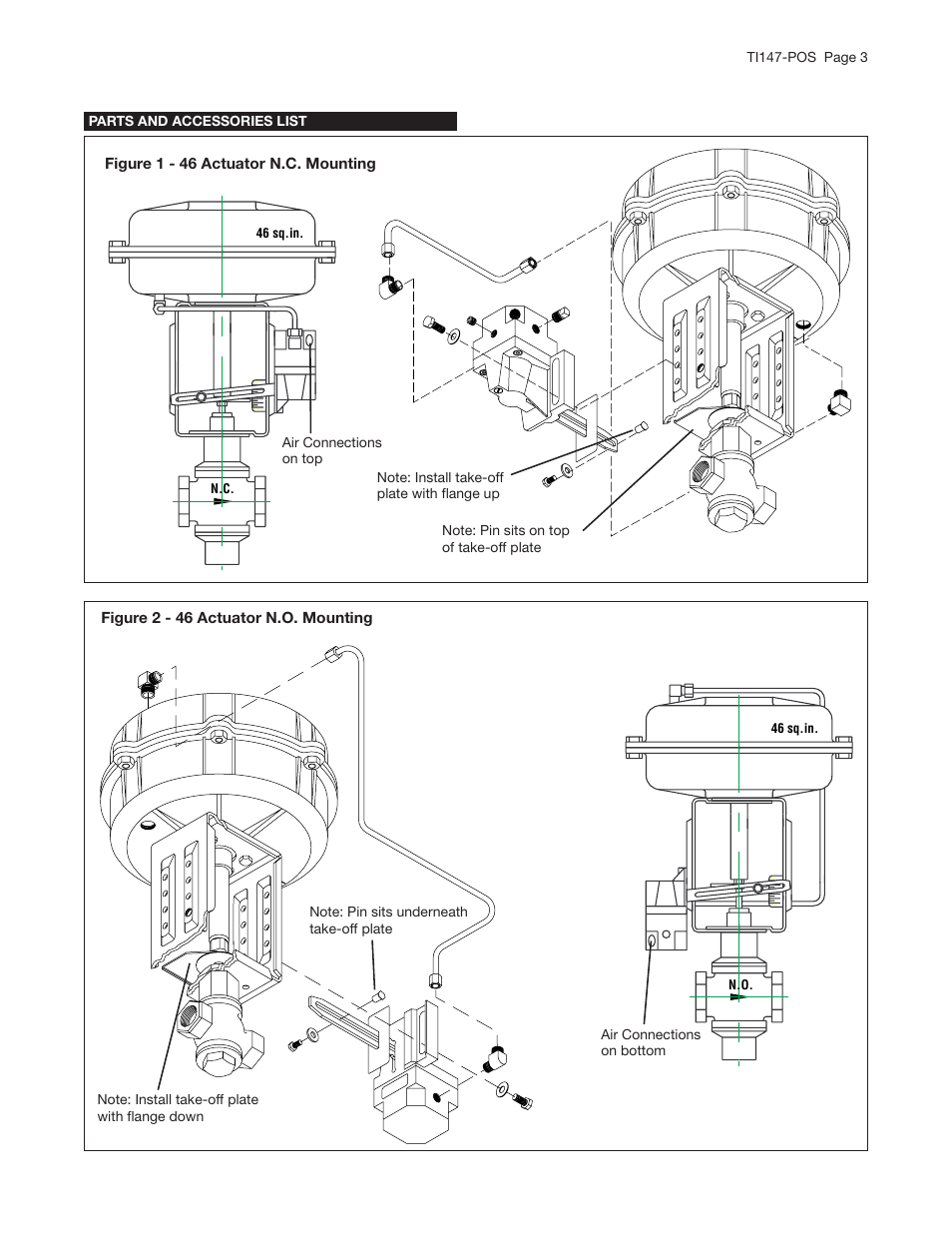 Powers 593 Series Flowrite II Heavy Duty Bronze Globe Control Valves User Manual | Page 3 / 8