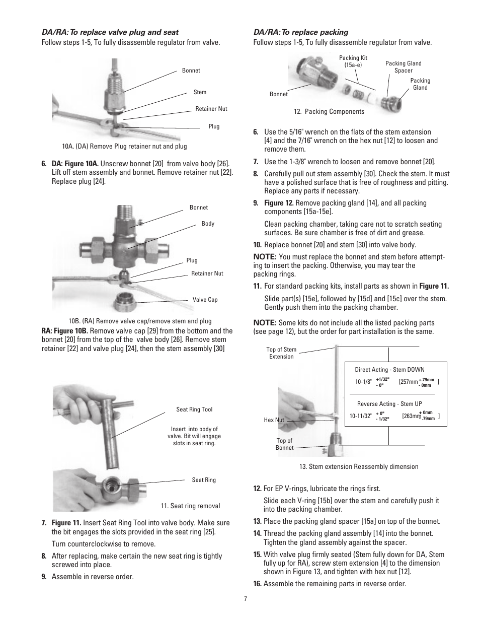 Powers 595 Series 11 Self-Operating Temperature Regulators - Type ST Stainless Trim User Manual | Page 7 / 16