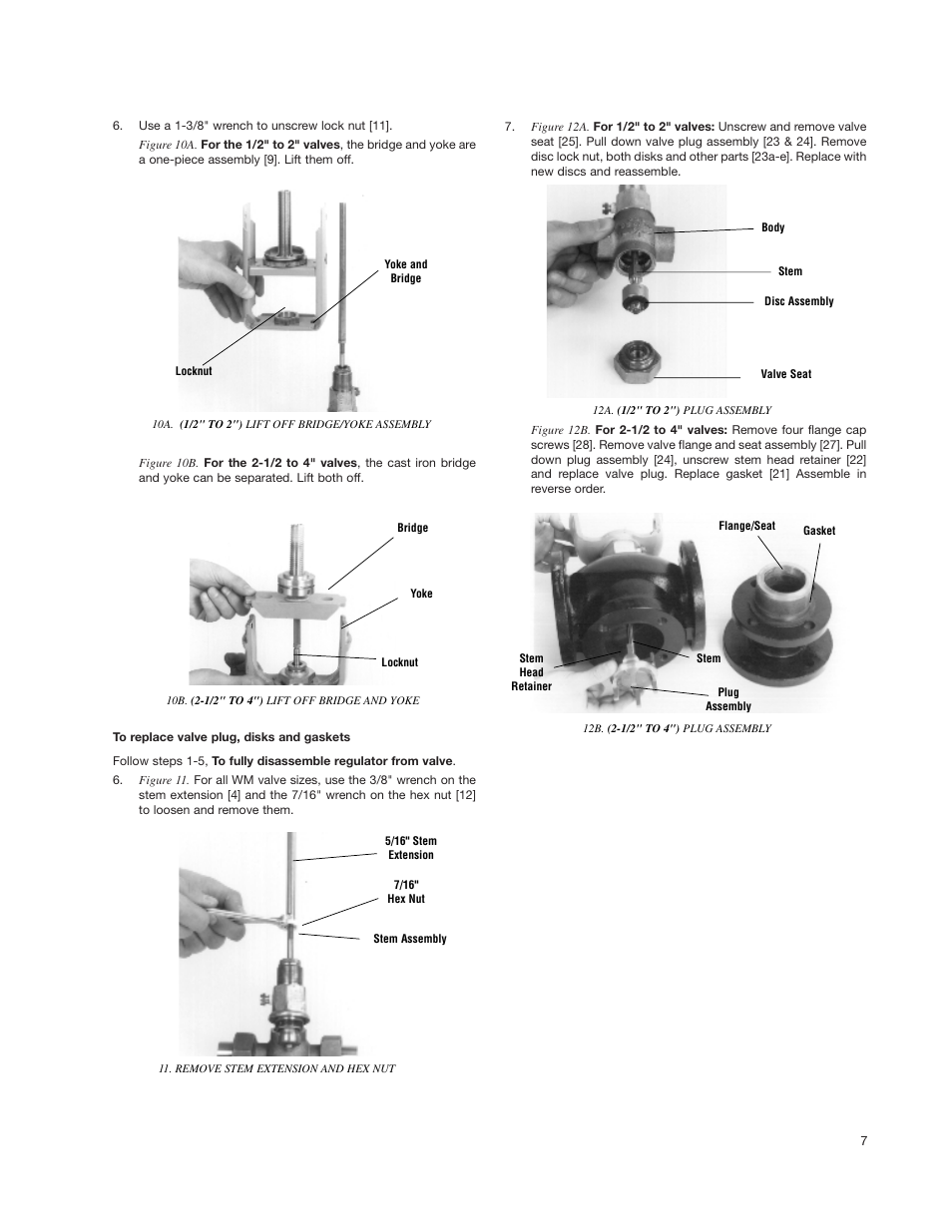 Powers 595 Series 11 Self-Operating Temperature Regulators - Type WM 3-Way Water Mix User Manual | Page 7 / 16