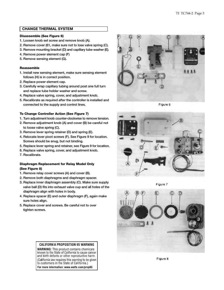 Powers 744 Series Accritem Rigid and Remote Bulb Blind Controllers - Remote Bulb User Manual | Page 3 / 4
