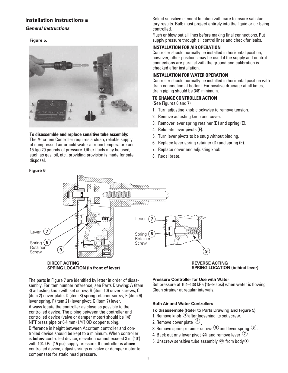 Powers 744 Series Accritem Rigid and Remote Bulb Blind Controllers - Rigid Bulb User Manual | Page 3 / 8