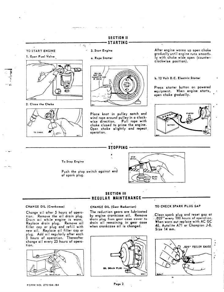 Briggs & Stratton 23D User Manual | Page 4 / 7