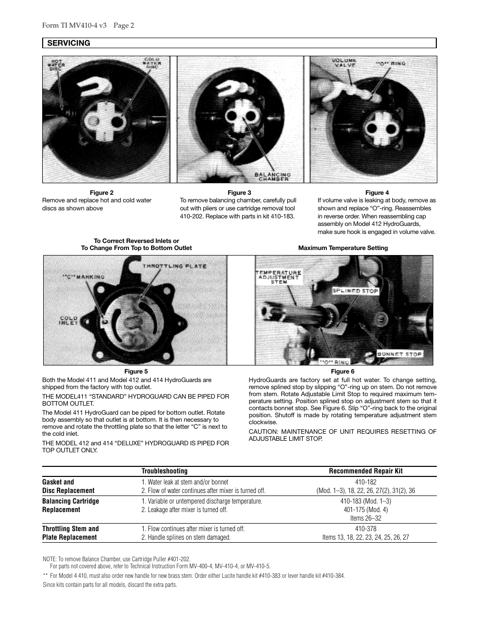 Powers 410 Series Balancing Valves User Manual | Page 2 / 4