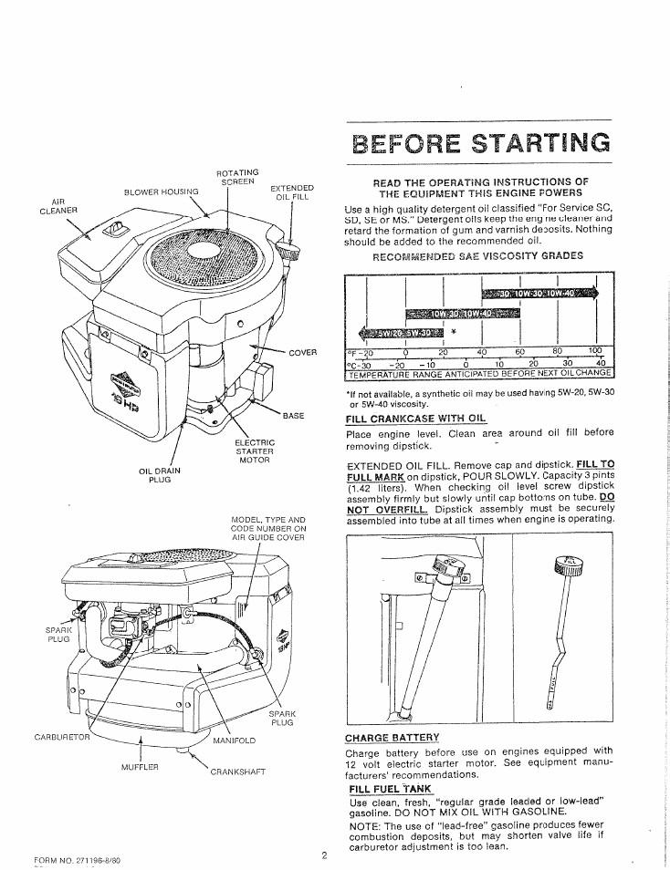 Briggs & Stratton 421799 User Manual | Page 4 / 8