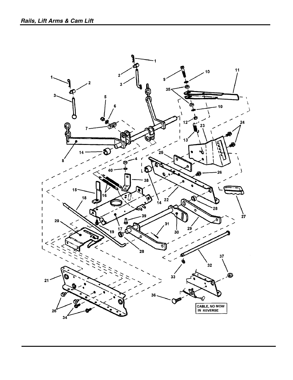 Not for reproduction | Briggs & Stratton SNAPPER 7800697 3013523BVE User Manual | Page 30 / 56
