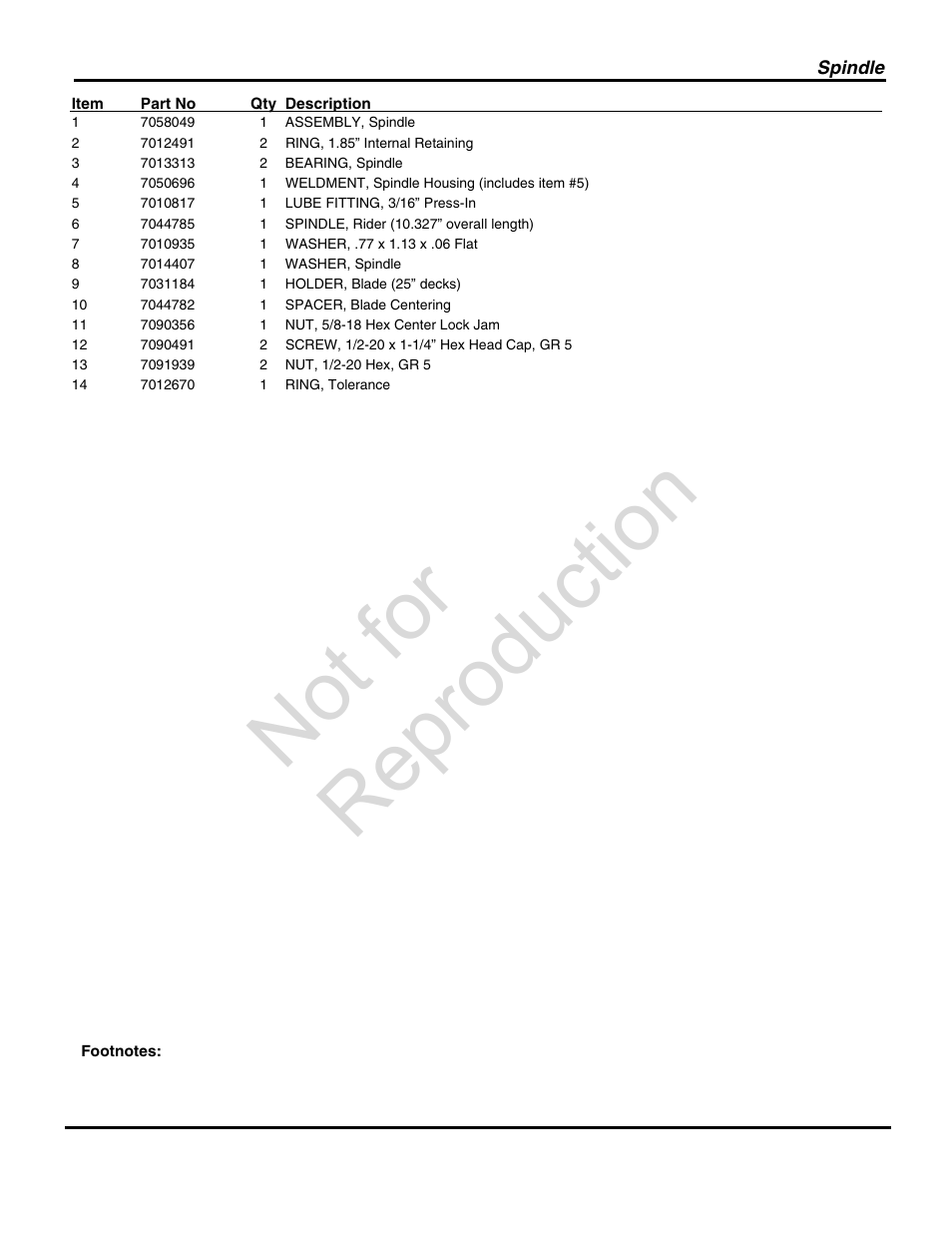 Not for reproduction | Briggs & Stratton SNAPPER 7800697 3013523BVE User Manual | Page 35 / 56