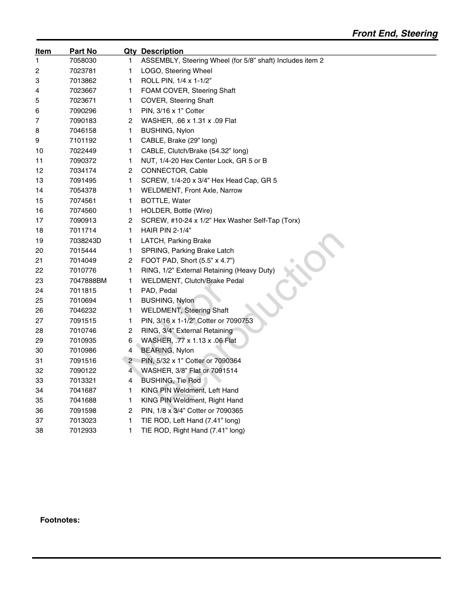 Not for reproduction | Briggs & Stratton SNAPPER 7800697 3013523BVE User Manual | Page 7 / 56
