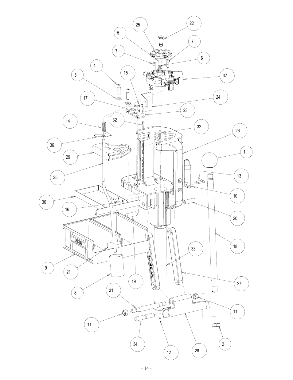 RCBS Pro 2000 Auto Index Reloading Press User Manual | Page 14 / 18