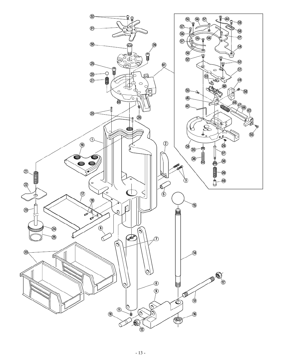 RCBS Pro 2000 Progressive Reloading Press User Manual | Page 13 / 16