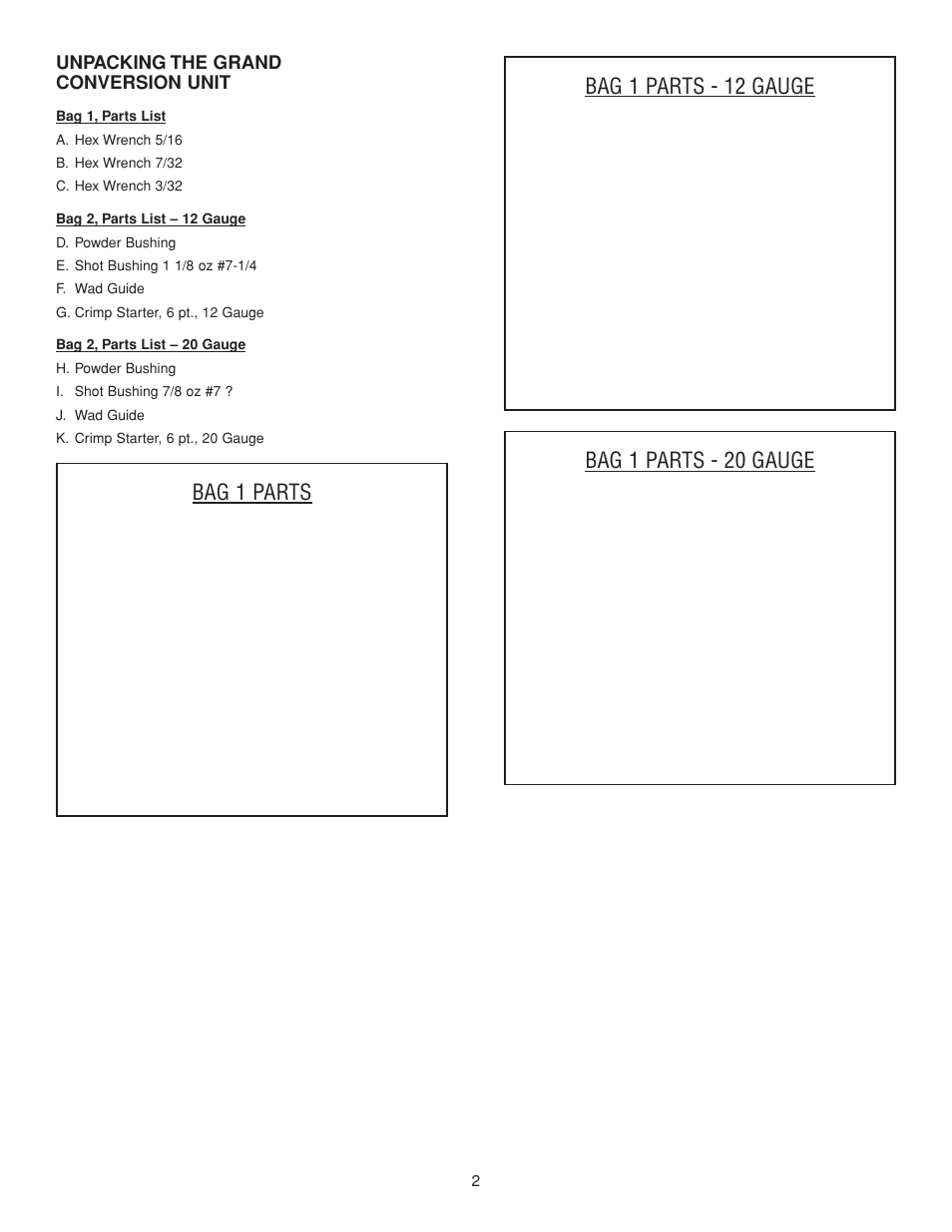 RCBS The Grand Conversion Unit User Manual | Page 3 / 10