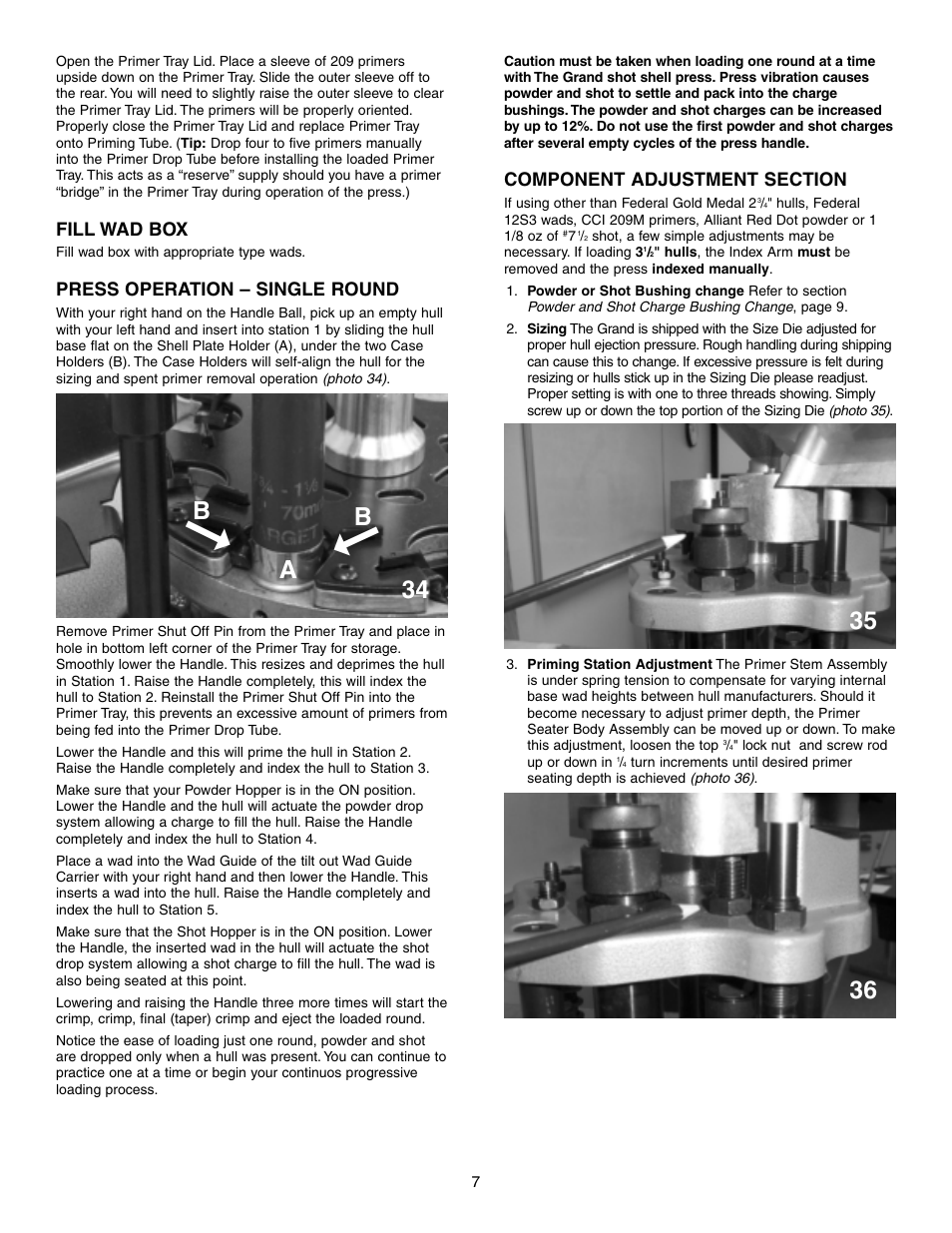 RCBS The Grand User Manual | Page 10 / 20