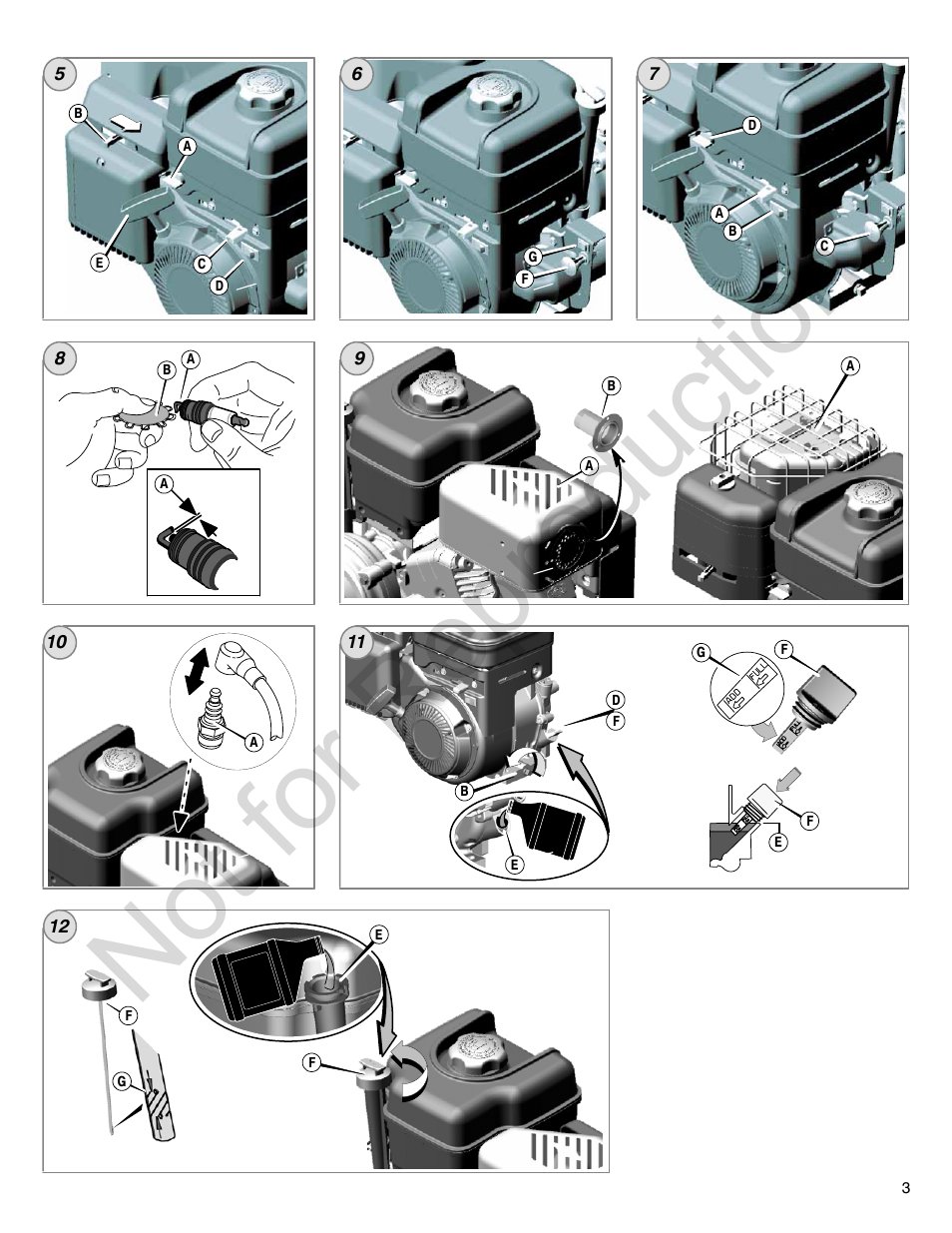 Not for reproduction | Briggs & Stratton POWER BUILT 200000 User Manual | Page 3 / 92