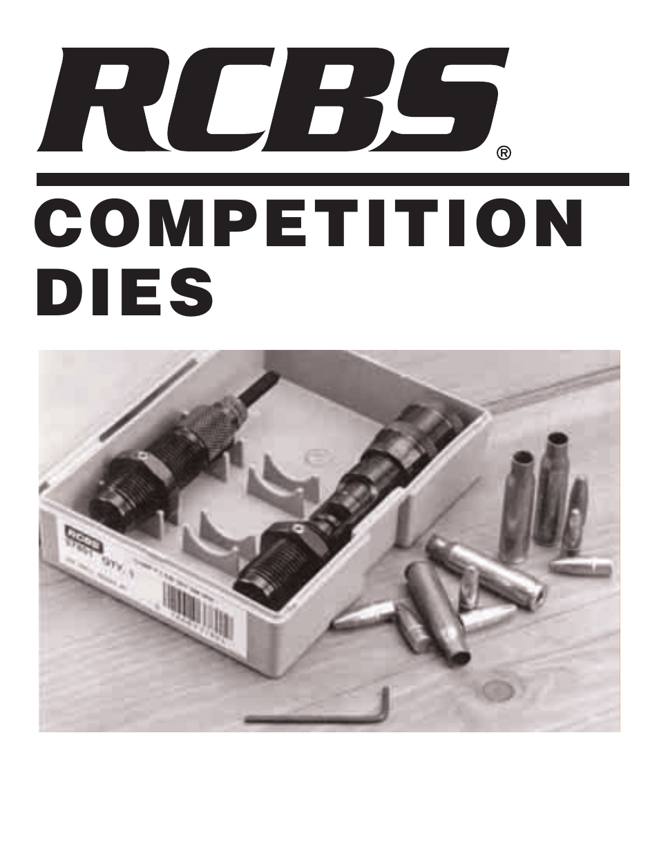 RCBS Competition Dies User Manual | 12 pages