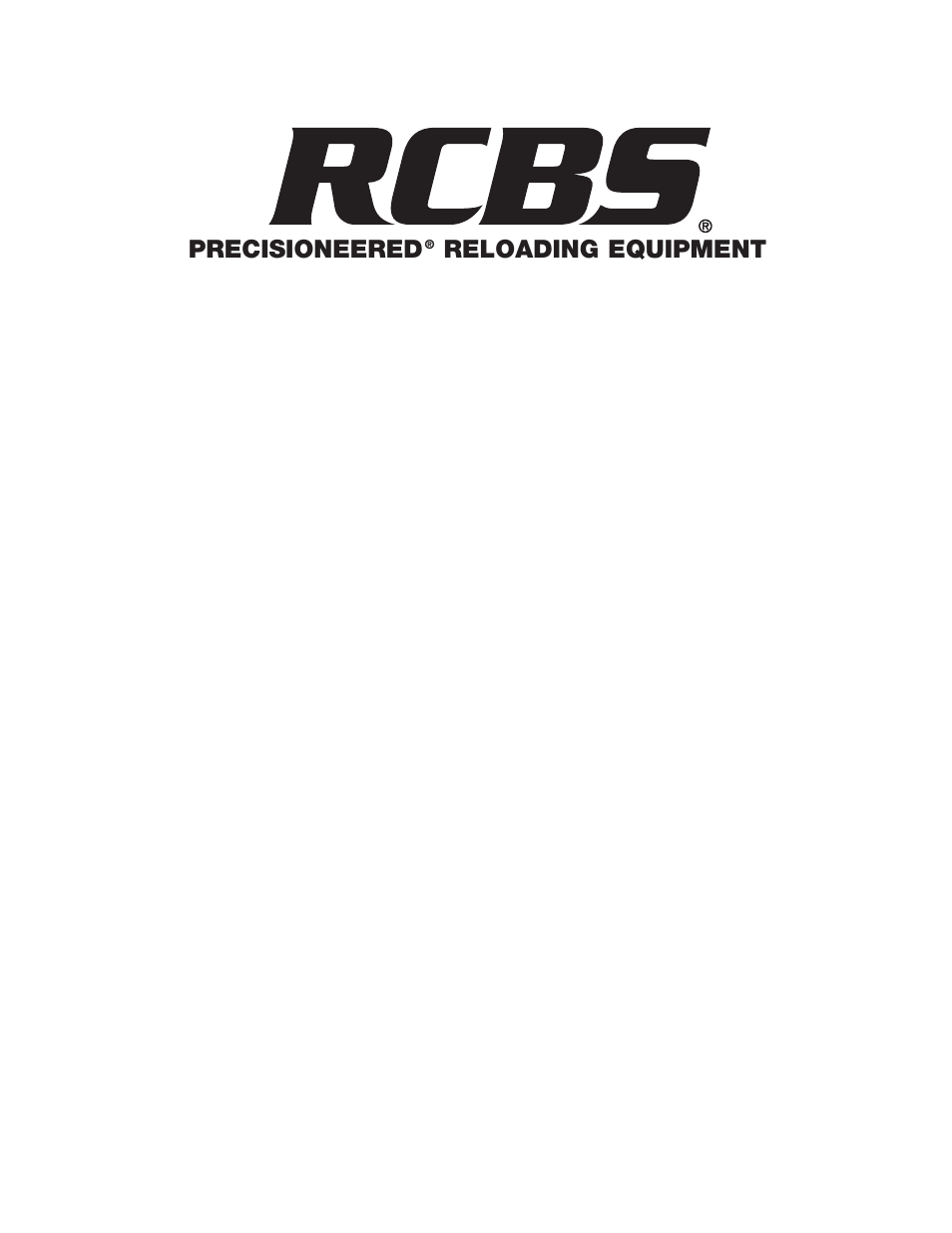 RCBS Competition Dies User Manual | Page 12 / 12