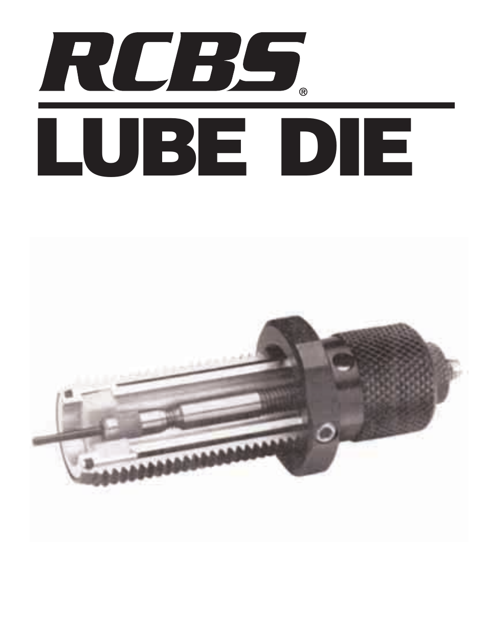 RCBS Lube Die User Manual | 12 pages