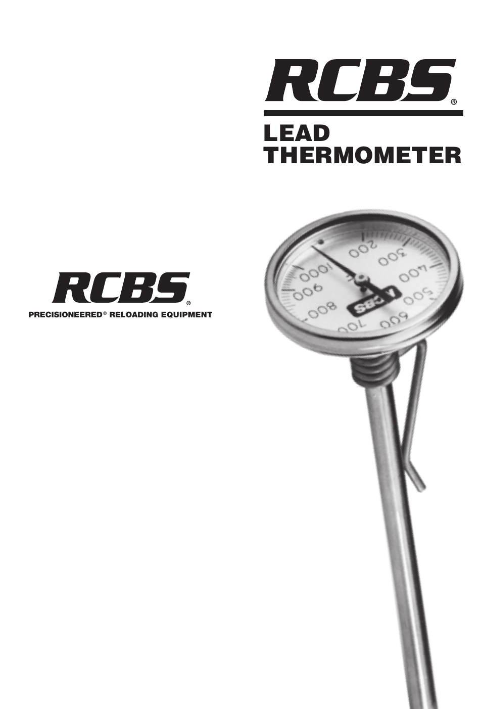 RCBS Lead Thermometer User Manual | 2 pages