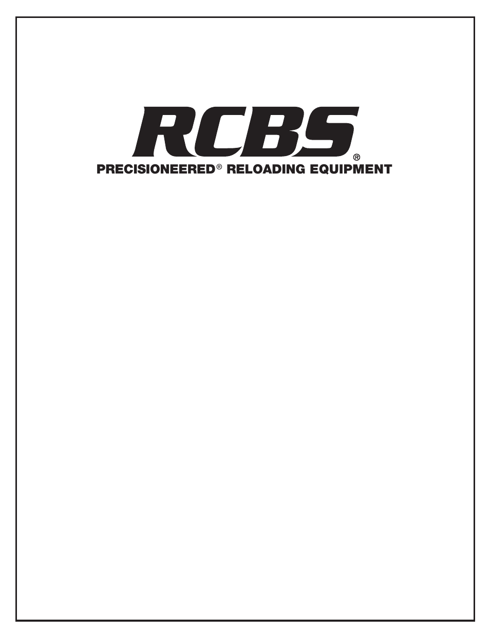 RCBS Hand Priming Tool User Manual | Page 8 / 8