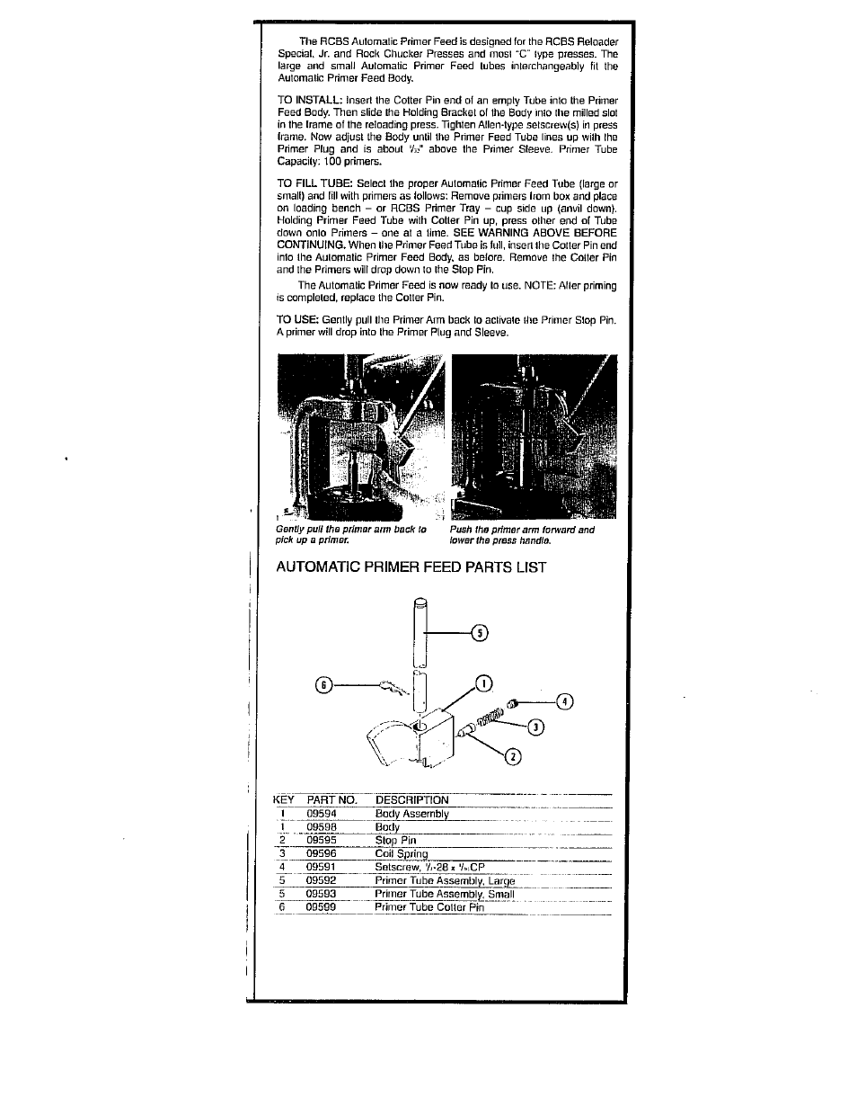 RCBS Priming Tools and Accessories User Manual | Page 5 / 9
