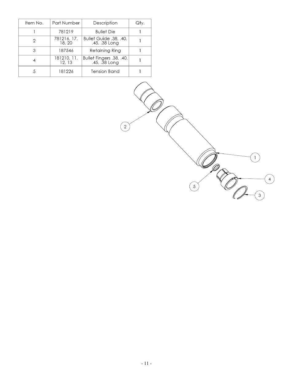 RCBS Bullet Feeder - Pistol Kit User Manual | Page 11 / 12