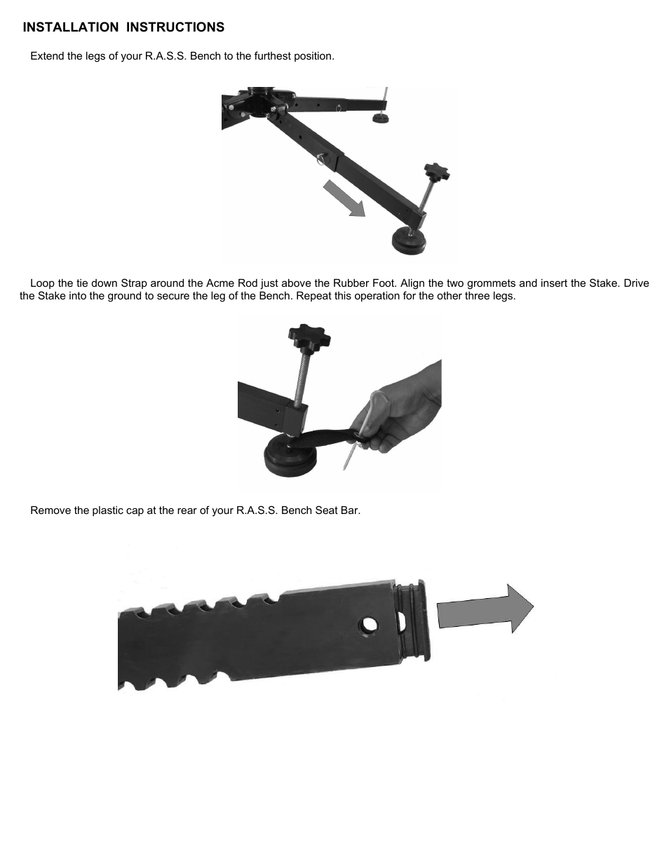 RCBS RASS Shade Canopy User Manual | Page 3 / 8