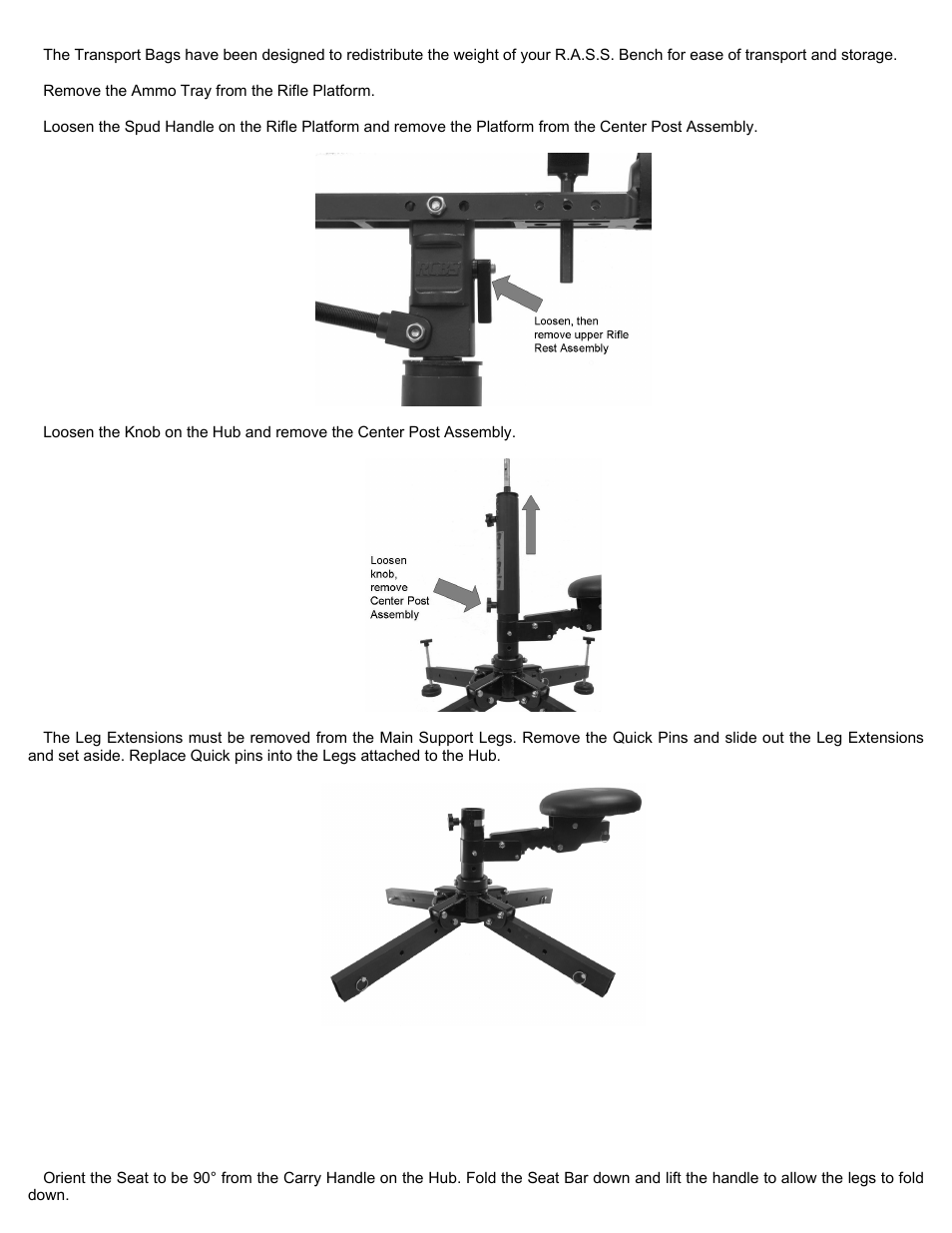 RCBS RASS Transport Bag User Manual | Page 3 / 8