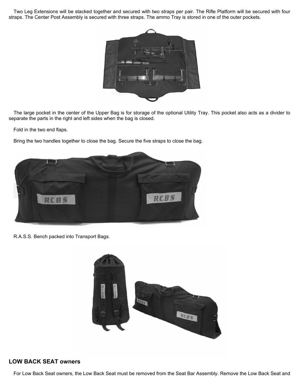 RCBS RASS Transport Bag User Manual | Page 5 / 8