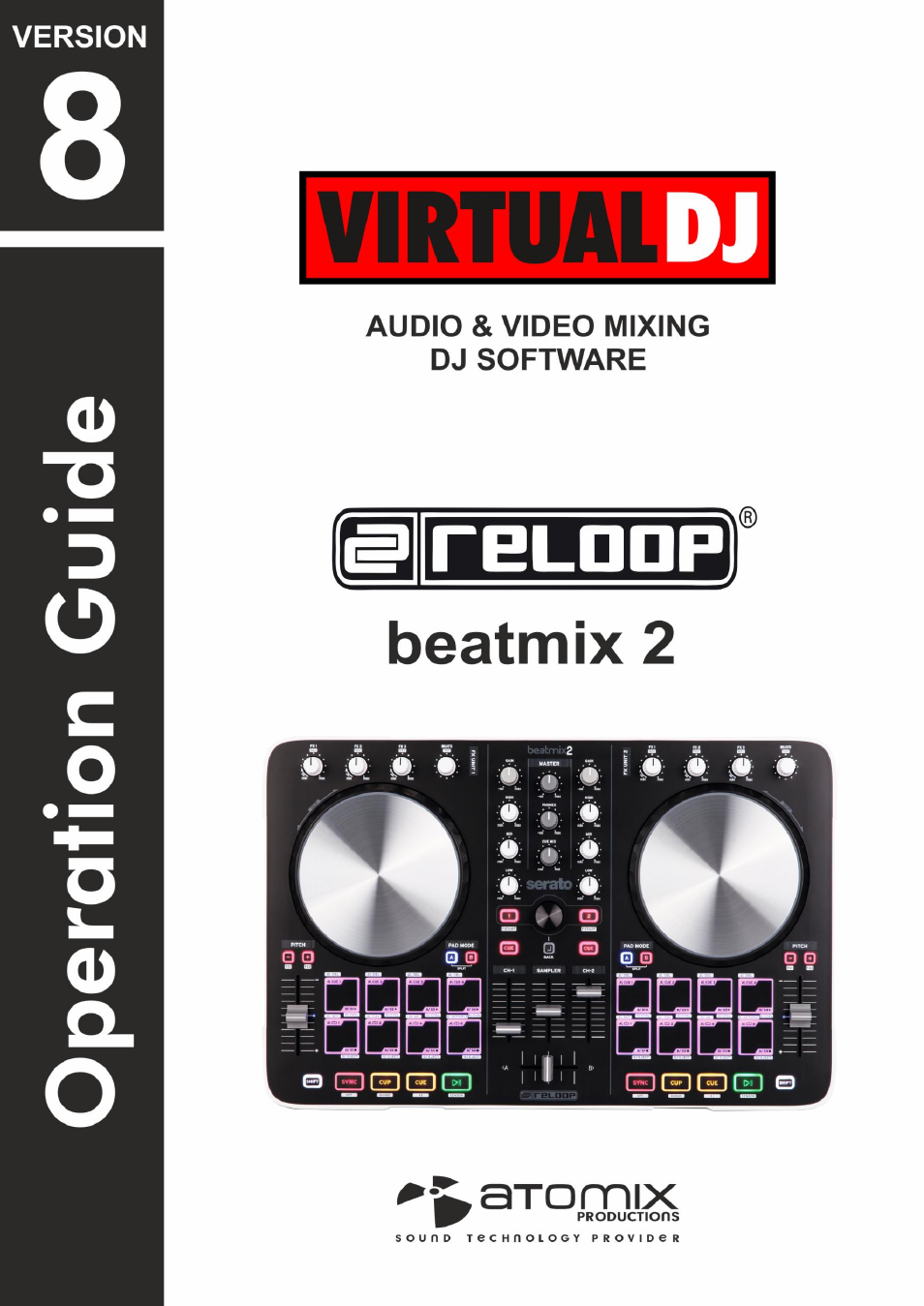 Reloop BEATMIX 2 - VirtualDJ 8 Operation Guide User Manual | 11 pages