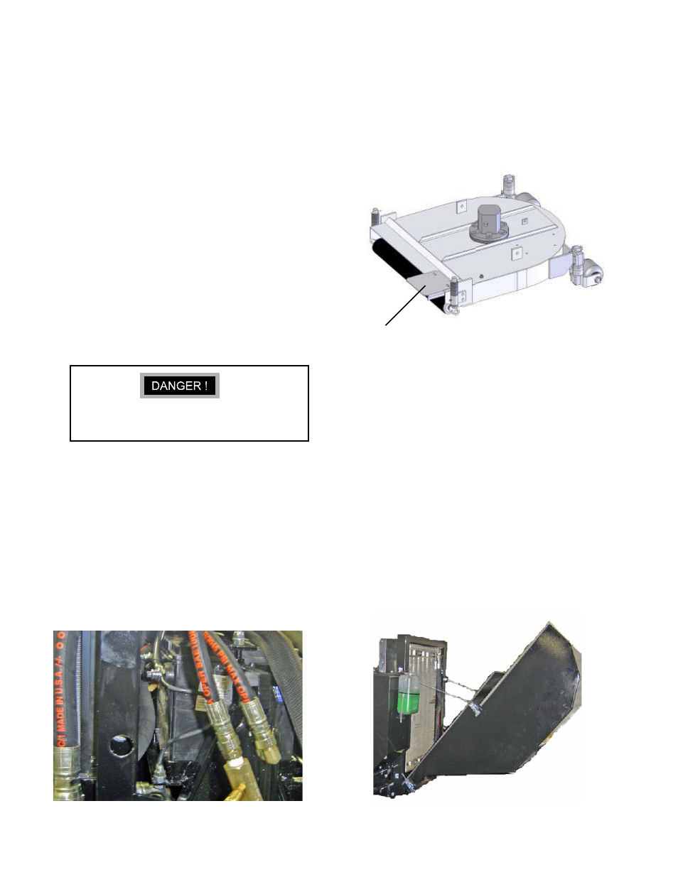 8—battery, 6—engine crankcase, 7—hydraulic oil | Figure f 2.9—guard for deck discharge, 10—screenbox for radiator, Figure h figure g | Briggs & Stratton MOWER User Manual | Page 14 / 62