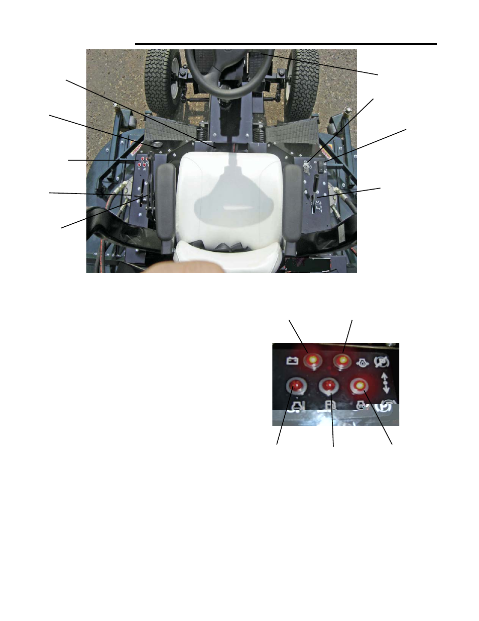 4—controls, 3—hour meter, 1—ignition switch | 2—indicator lamps, Figure j, Figure k | Briggs & Stratton MOWER User Manual | Page 16 / 62