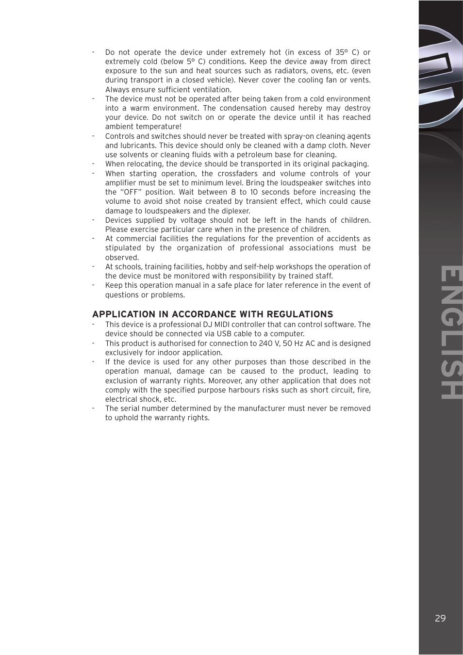 English | Reloop DIGITAL JOCKEY User Manual | Page 29 / 80