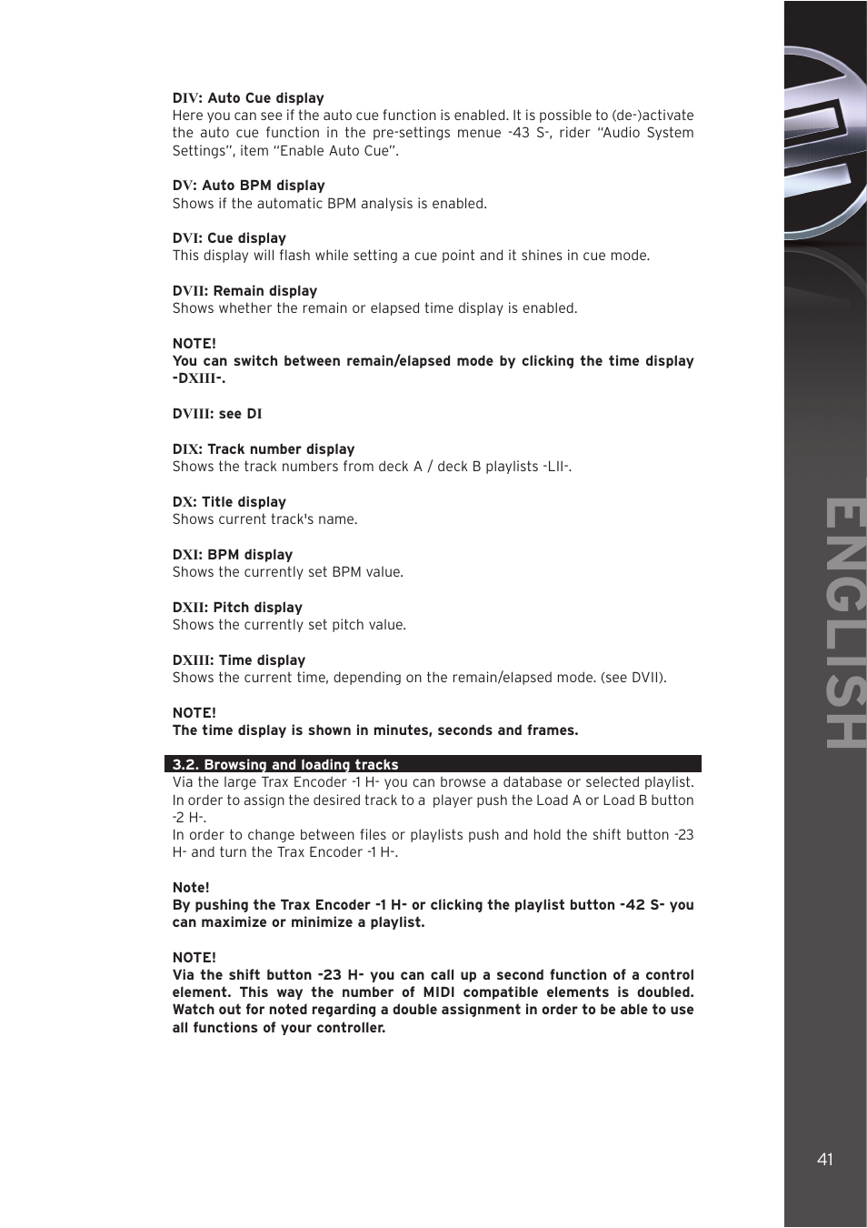 English | Reloop DIGITAL JOCKEY User Manual | Page 41 / 80