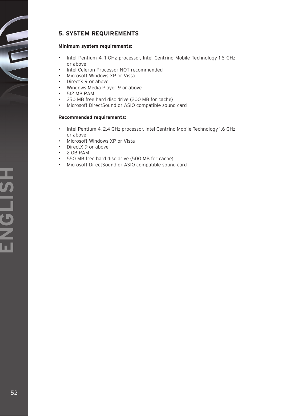 English | Reloop DIGITAL JOCKEY User Manual | Page 52 / 80