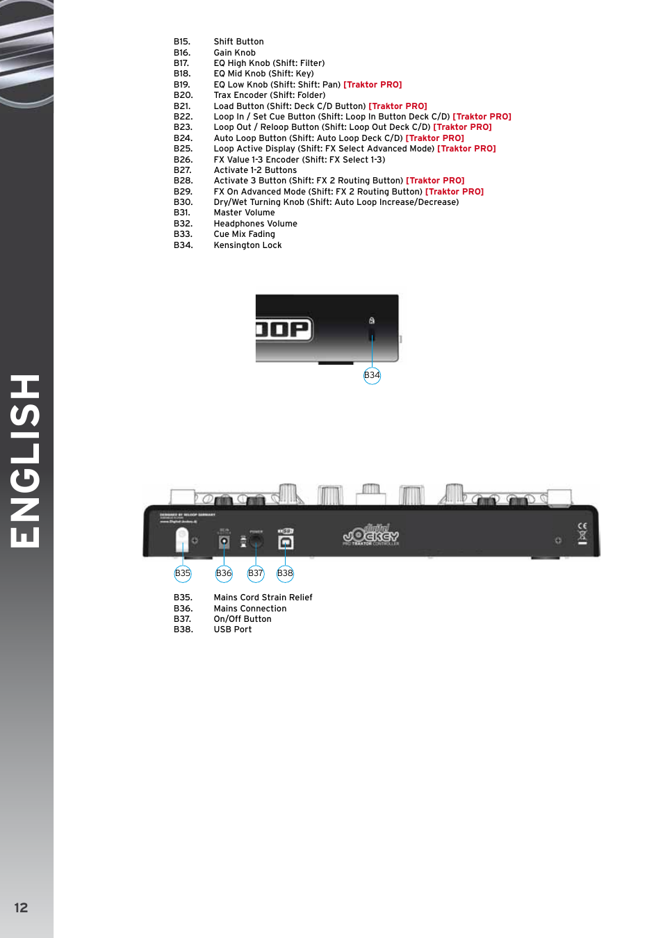 English | Reloop DIGITAL JOCKEY 2 CONTROLLER EDITION User Manual | Page 12 / 24