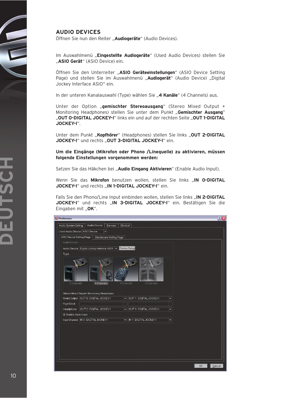 Deut sch | Reloop DIGITAL JOCKEY INTERFACE EDITION User Manual | Page 10 / 86
