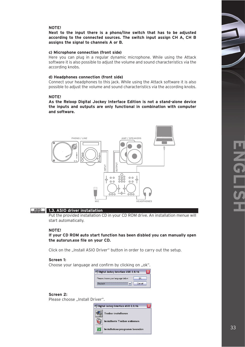 English | Reloop DIGITAL JOCKEY INTERFACE EDITION User Manual | Page 33 / 86