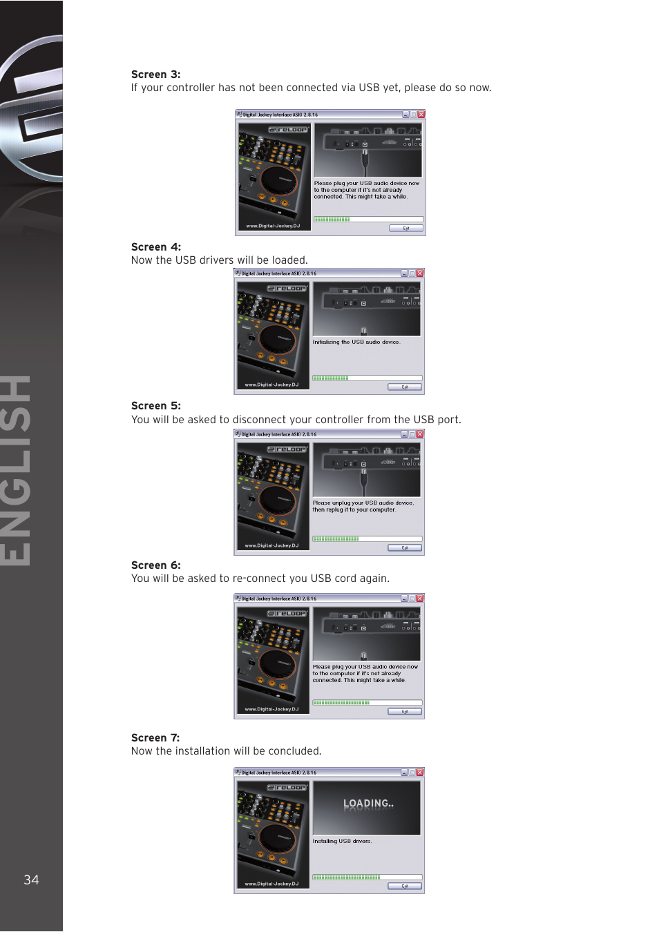 English | Reloop DIGITAL JOCKEY INTERFACE EDITION User Manual | Page 34 / 86