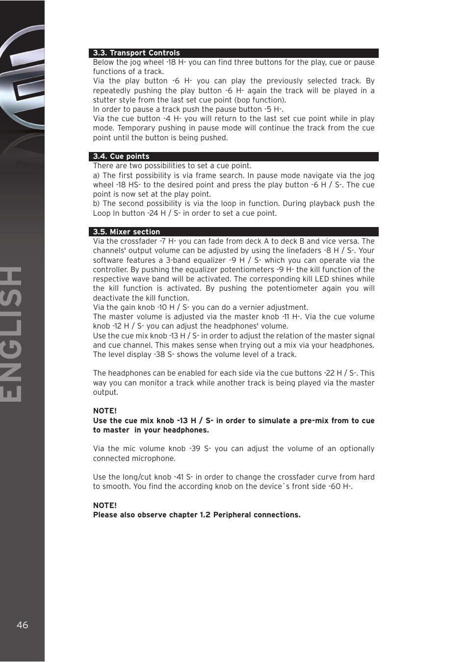 English | Reloop DIGITAL JOCKEY INTERFACE EDITION User Manual | Page 46 / 86