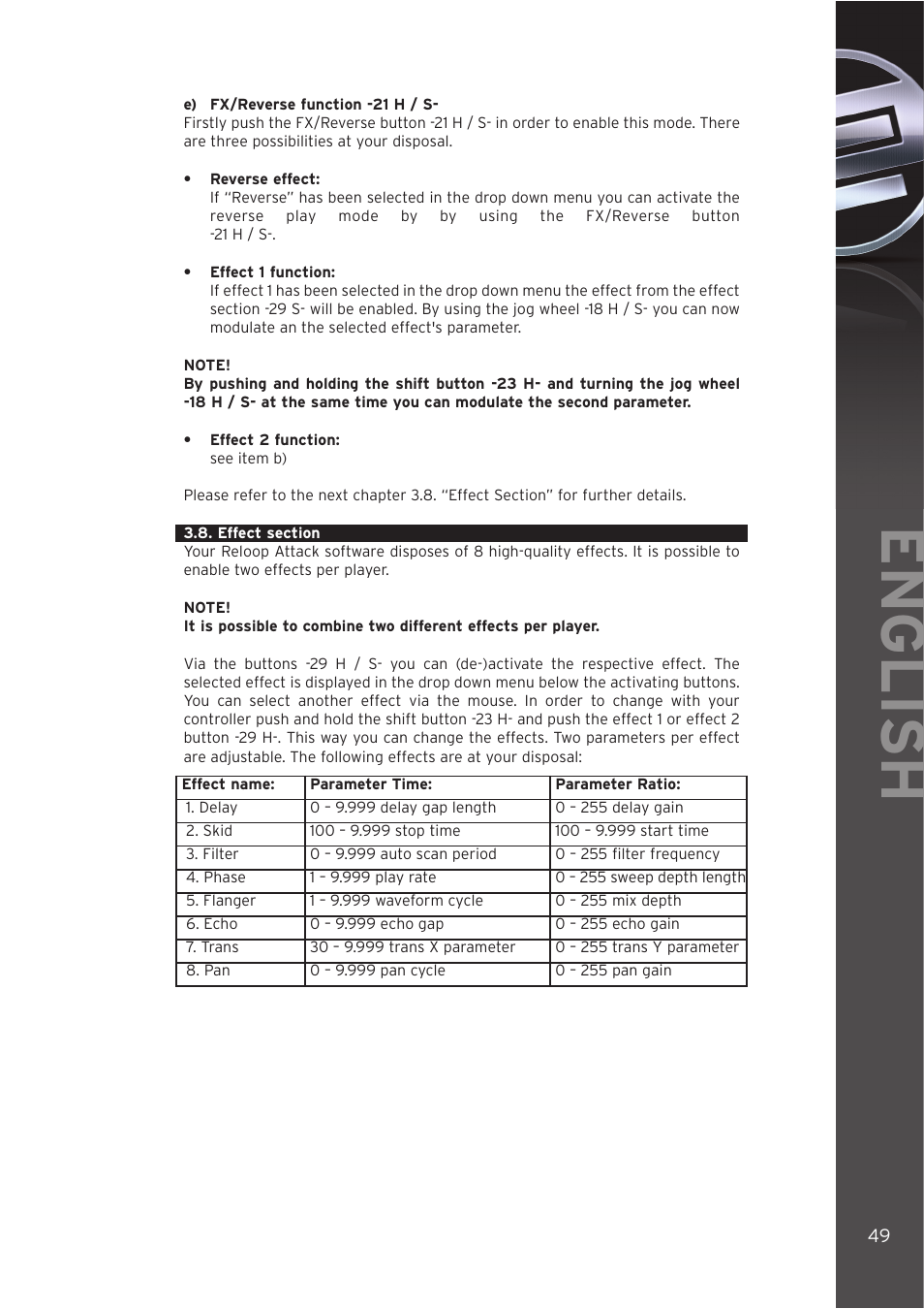 English | Reloop DIGITAL JOCKEY INTERFACE EDITION User Manual | Page 49 / 86