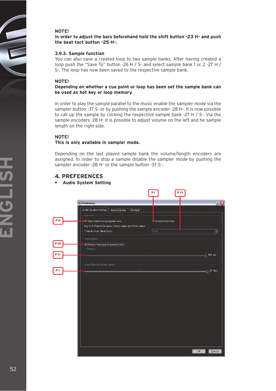 English | Reloop DIGITAL JOCKEY INTERFACE EDITION User Manual | Page 52 / 86