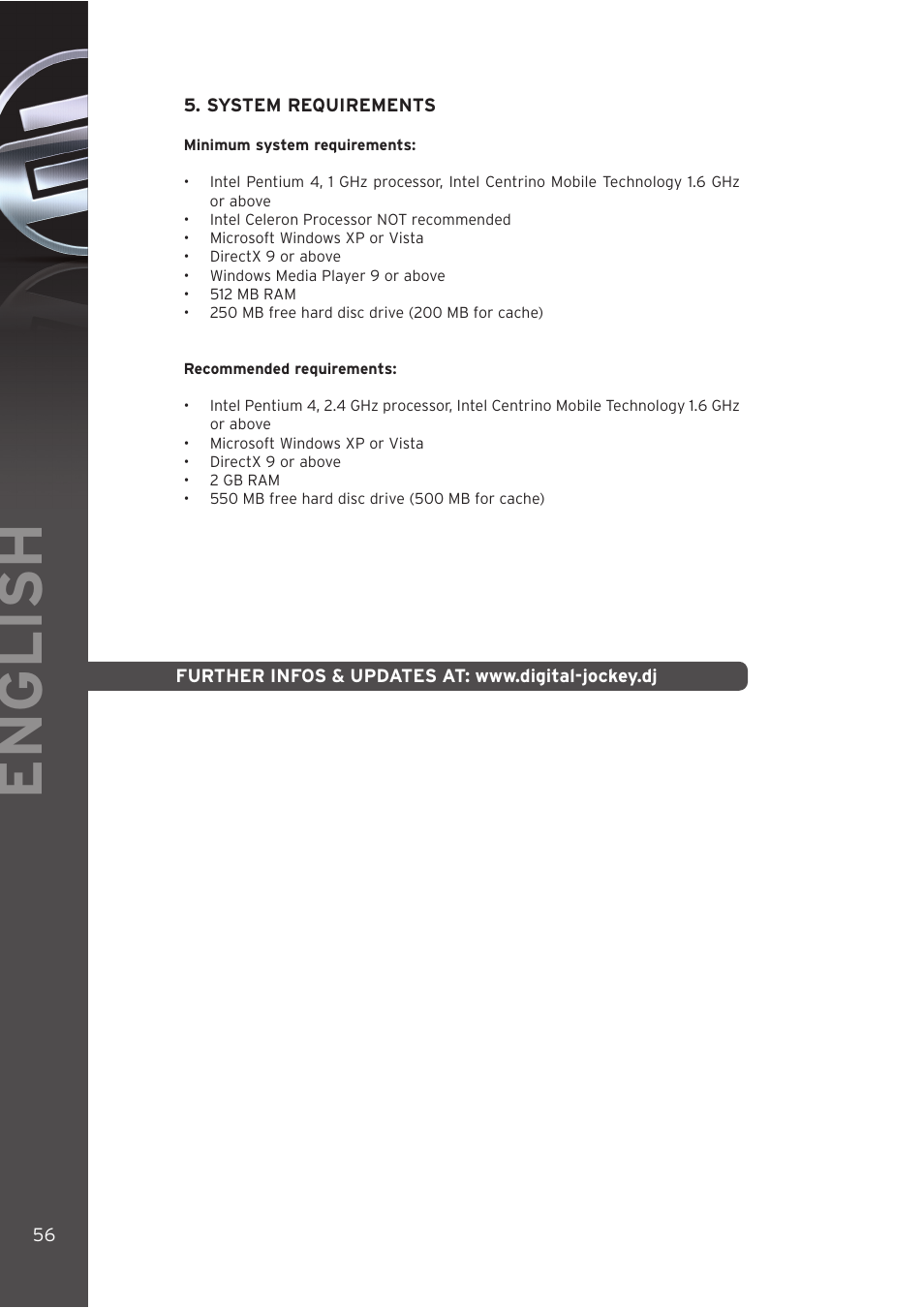 English | Reloop DIGITAL JOCKEY INTERFACE EDITION User Manual | Page 56 / 86