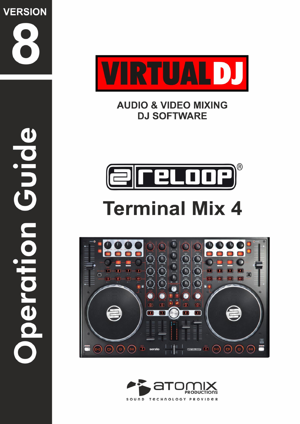 Reloop TERMINAL MIX 4 - VirtualDJ 8 Operation Guide User Manual | 15 pages