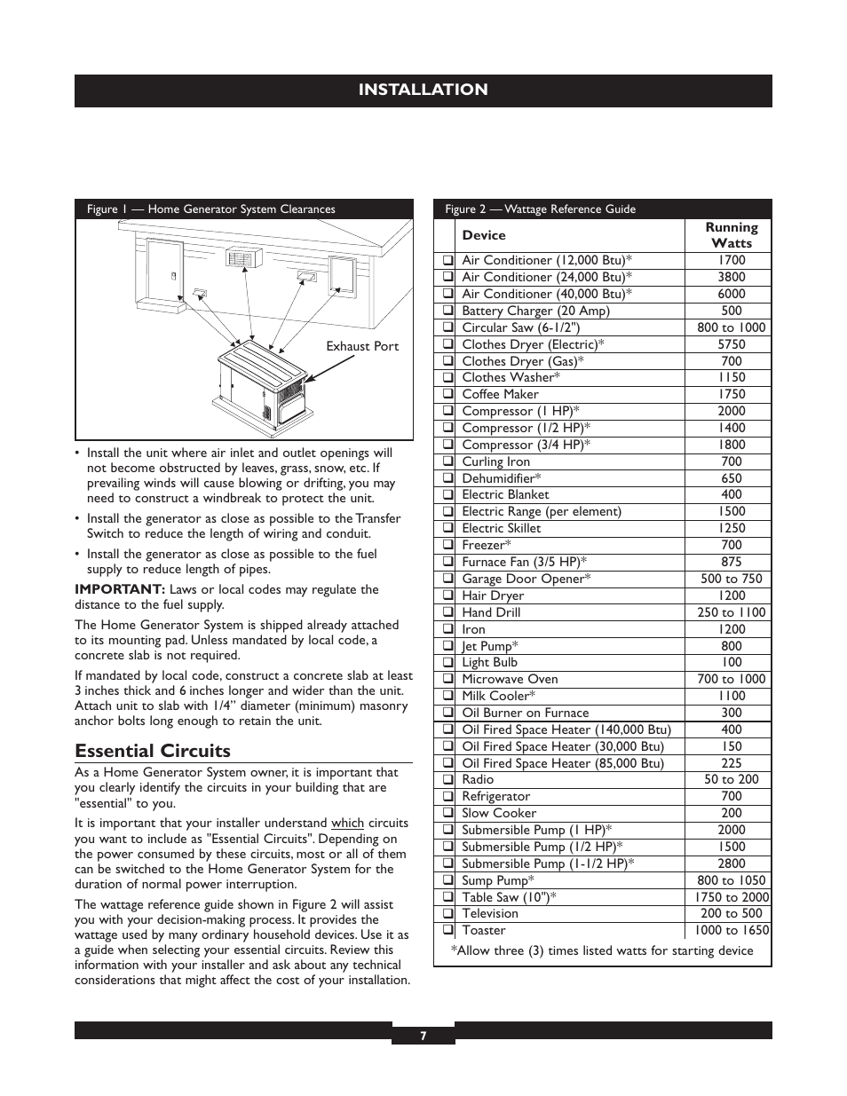 Essential circuits | Briggs & Stratton 040213 User Manual | Page 7 / 56